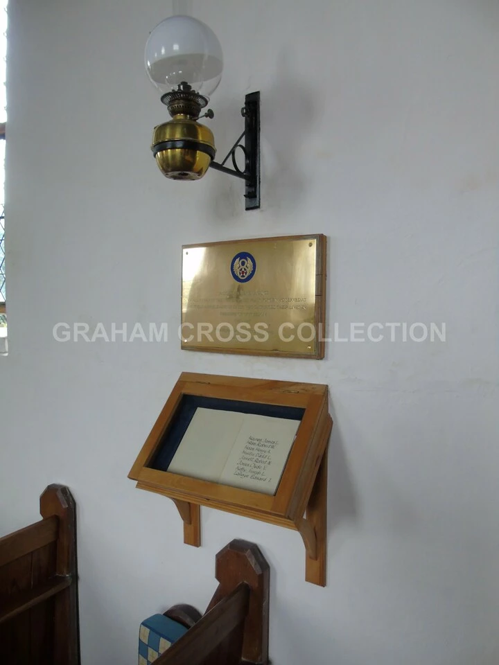The Book of Remembrance in St. John the Baptist Church, Metfield.