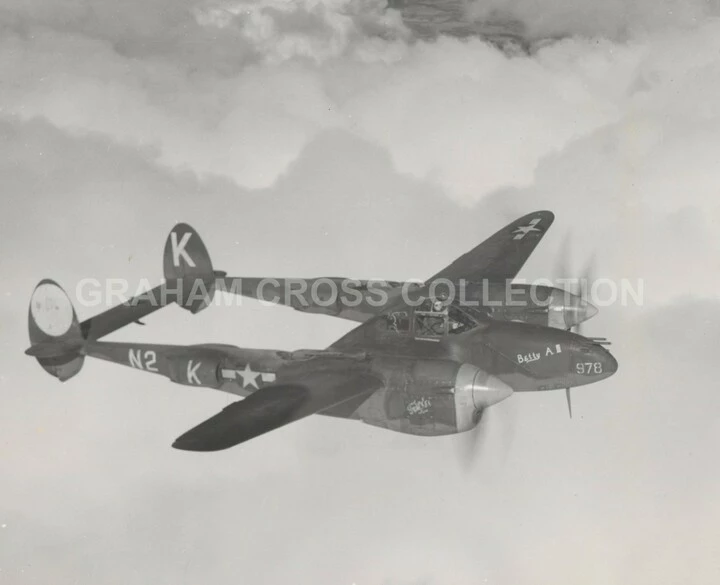 A P-38 Lightning from the 364th Fighter Group at Honington.