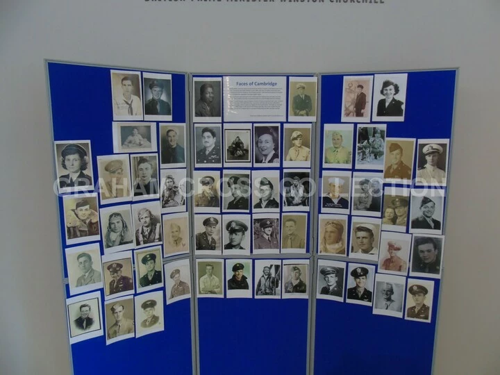 In recent years, the Cambridge American Military Cemetery has moved away from the collective ideals contained in its original design to focus on the individual service and sacrifice of individuals. The Visitor’s Centre opened in 2013 highlights some of these stories. The ‘Faces of Cambridge’ project of 2017 also placed photographs of the dead on their graves and took inspiration from similar activities in the Netherlands to help people, with no direct connection to the war, engage with the site.